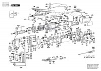 Bosch 0 601 581 260 Gst 60 Pb Orbital Jigsaw 230 V / Eu Spare Parts